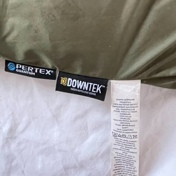 Women's M LL Bean Two Tone Down Vest - Picture 5 of 7